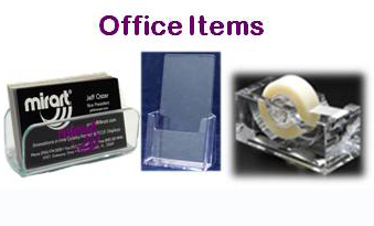 office products; card display; literature display